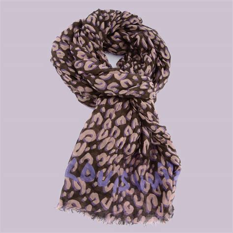 louis vuitton cheetah scarf.